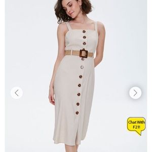 COPY - Forever 21 linen midi dress